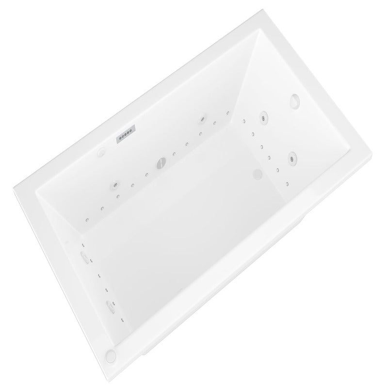 Atlantis Whirlpools Venetian 31.75" x 66" Air and Whirlpool Bathtub