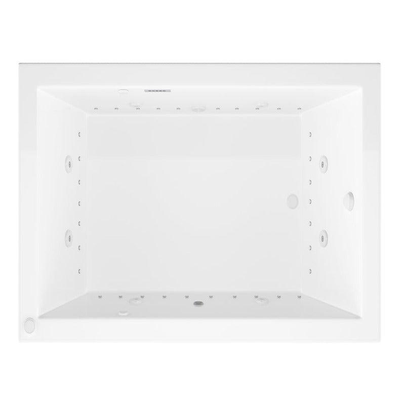 Atlantis Whirlpools Venetian 35.5" x 59.375" Air and Whirlpool Bathtub