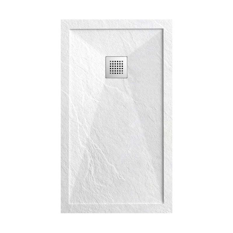 Swiss Madison Terre B Series 60" x 32" Reversible Drain Shower Base