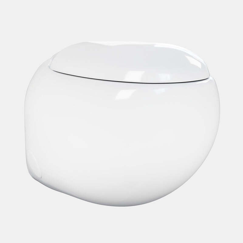 Swiss Madison Plaisir Back to Wall Toilet