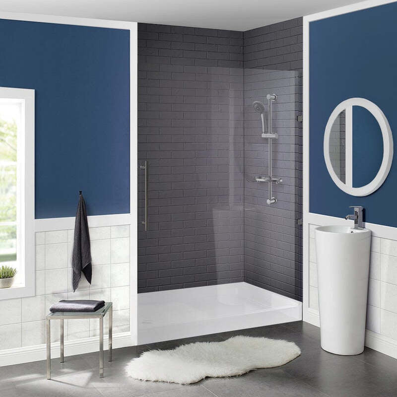 Swiss Madison Voltaire 60 x 36 Acrylic White, Single-Threshold, Left-Hand Drain, Shower Base