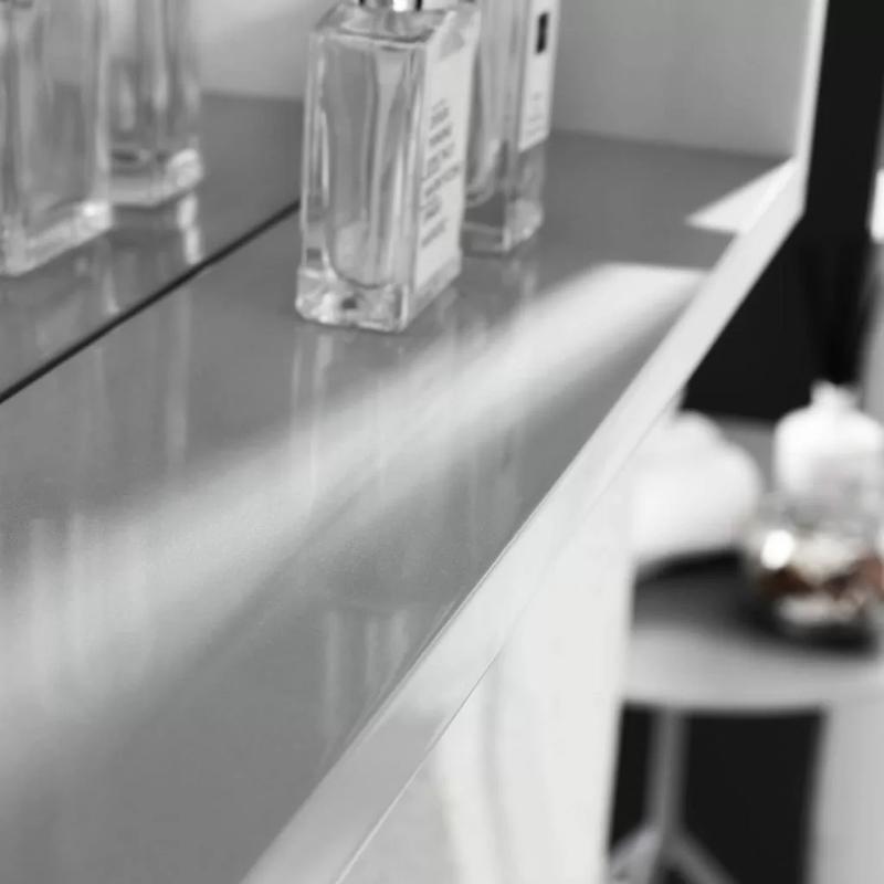 AQUADOM Royale LED Light Medicine Cabinet, Left-Handed, Recessed or Surface 24" x 5" x 30"