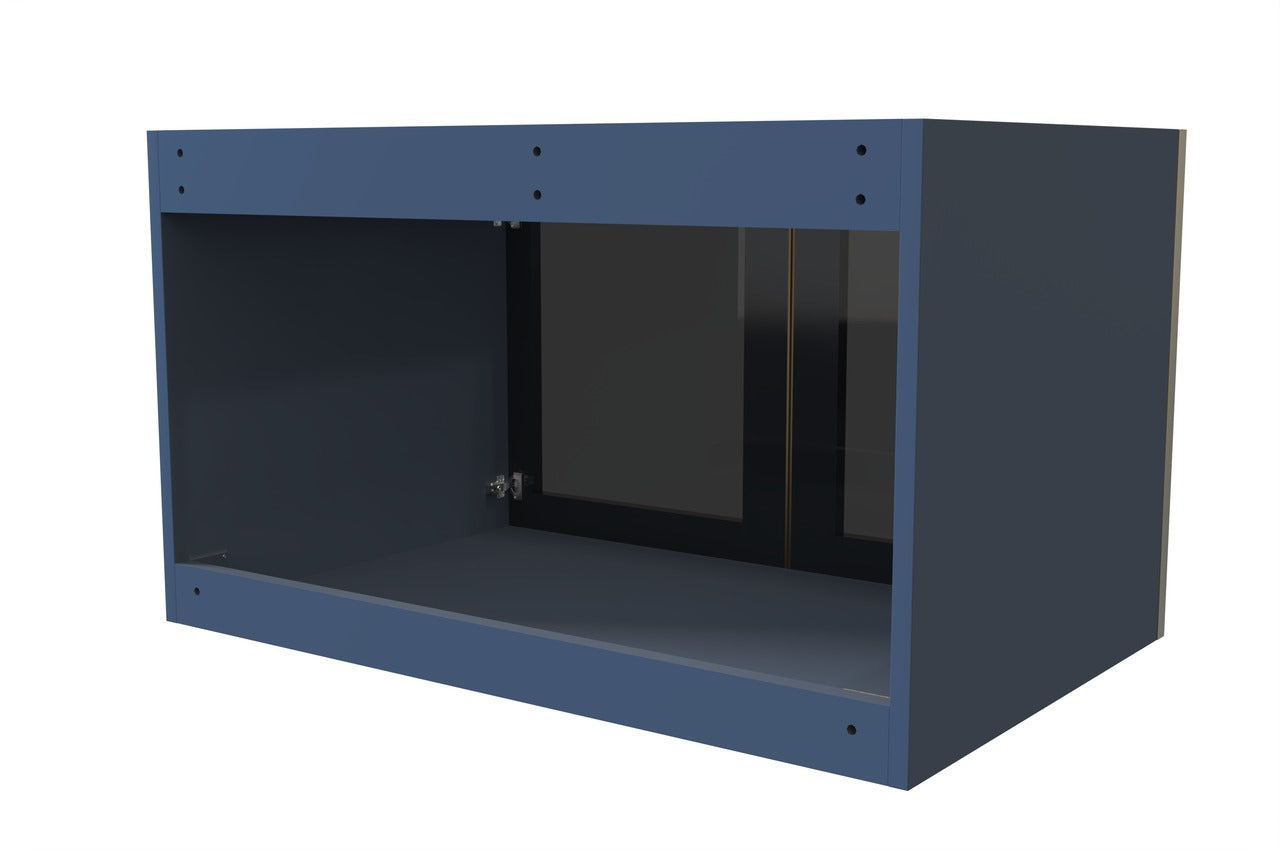 Perris 36" Modern Wall Mounted Bathroom Vanity Base