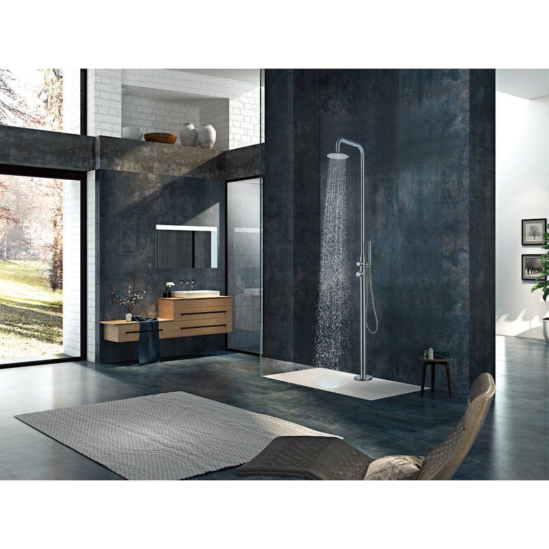 Heatgene Stainless Steel Freestanding Outdoor Shower for Poolside/Patio Drench/Indoor Shower HG9005S
