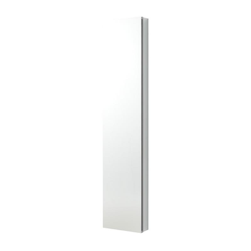 AQUADOM Royale Tall Full Length Medicine Cabinet, Left-Handed, Side Bathroom Cabinet 15" x 5" x 70"