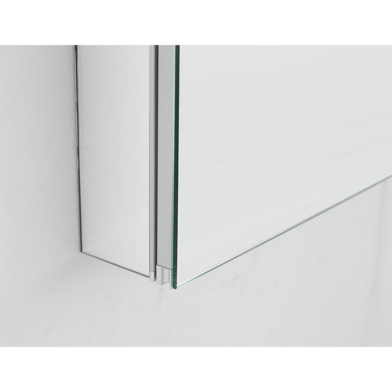 AQUADOM Royale LED Light Medicine Cabinet, Right-Handed, Recessed or Surface 24" x 5" x 36"