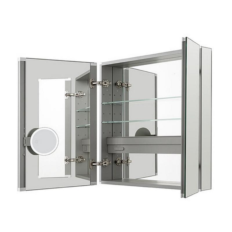 AQUADOM Royale Medicine Cabinet, Recessed or Surface 30" x 5" x 30"