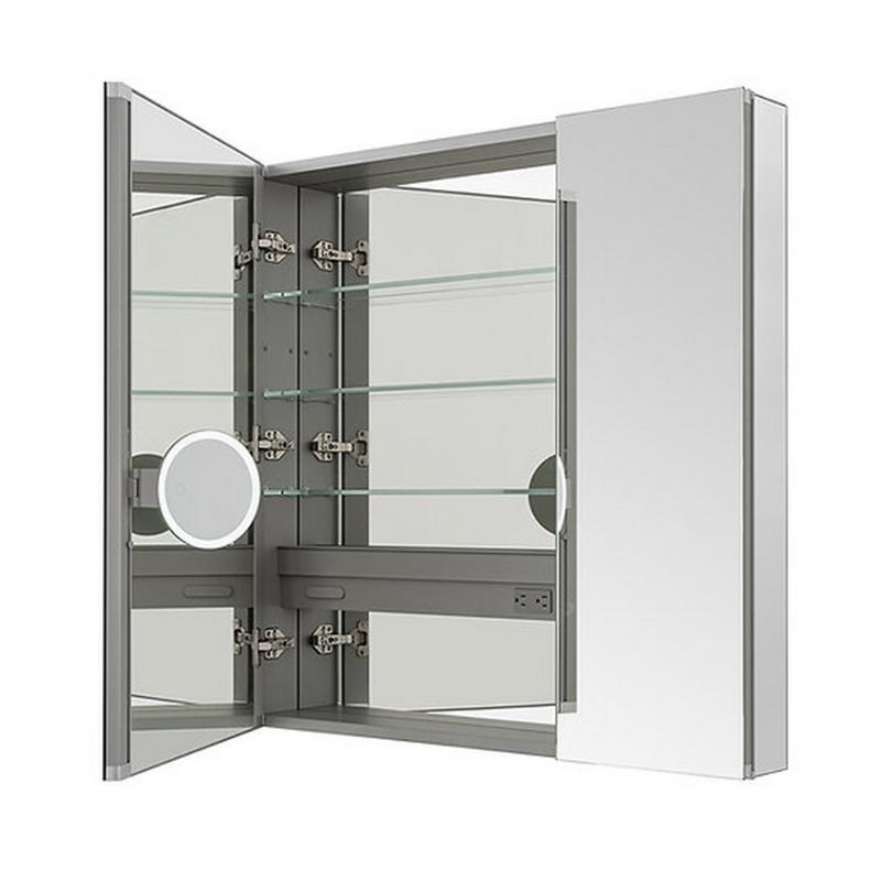 AQUADOM Royale Medicine Cabinet, Recessed or Surface 30" x 5" x 36"