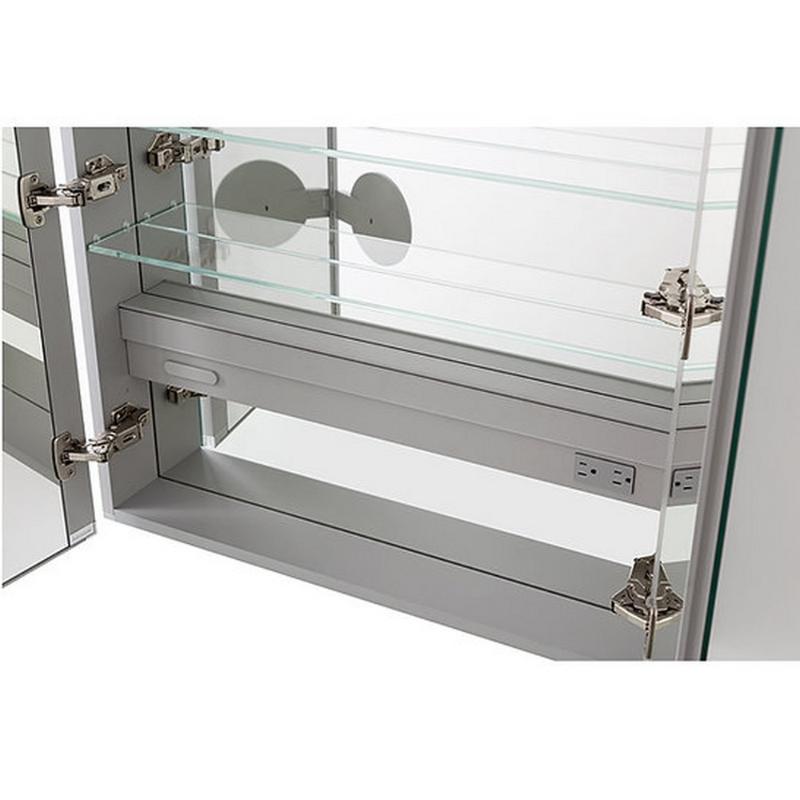 AQUADOM Royale Medicine Cabinet, Recessed or Surface 36" x 5" x 30"