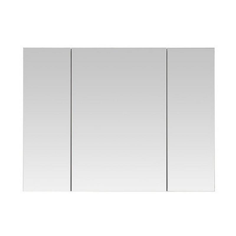 AQUADOM Royale Triple Door Medicine Cabinet, Recessed or Surface 36" x 5" x 36"