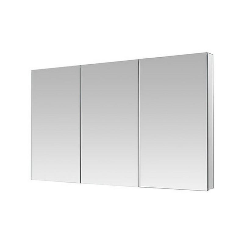 AQUADOM Royale Triple Door Medicine Cabinet, Recessed or Surface 60" x 5" x 36"