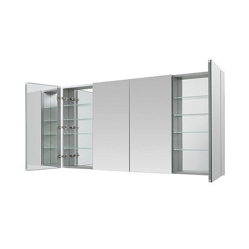 AQUADOM Royale Medicine Cabinet, Recessed or Surface 72" x 5" x 36"