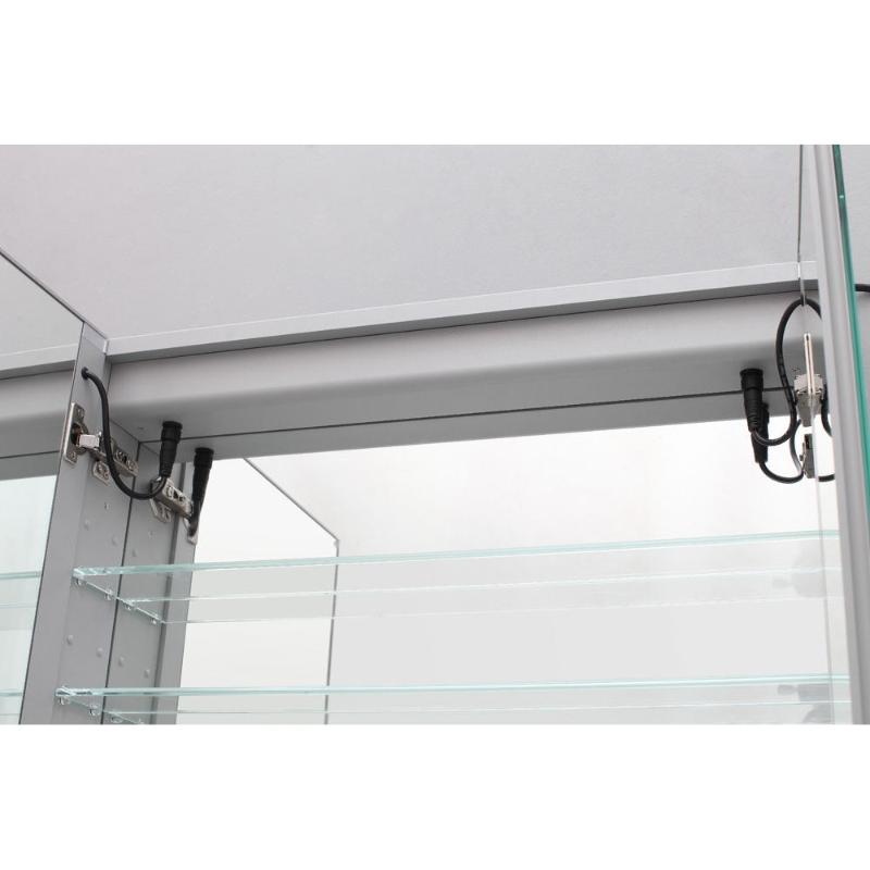 AQUADOM Royale Basic LED Medicine Mirror, Dimmable, Recessed or Surface 30" x 5" x 30"