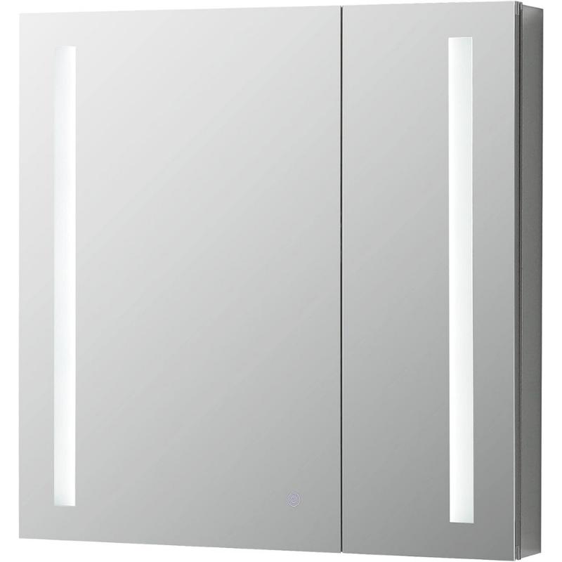 AQUADOM Royale Basic LED Medicine Mirror, Dimmable, Recessed or Surface 30" x 5" x 30"