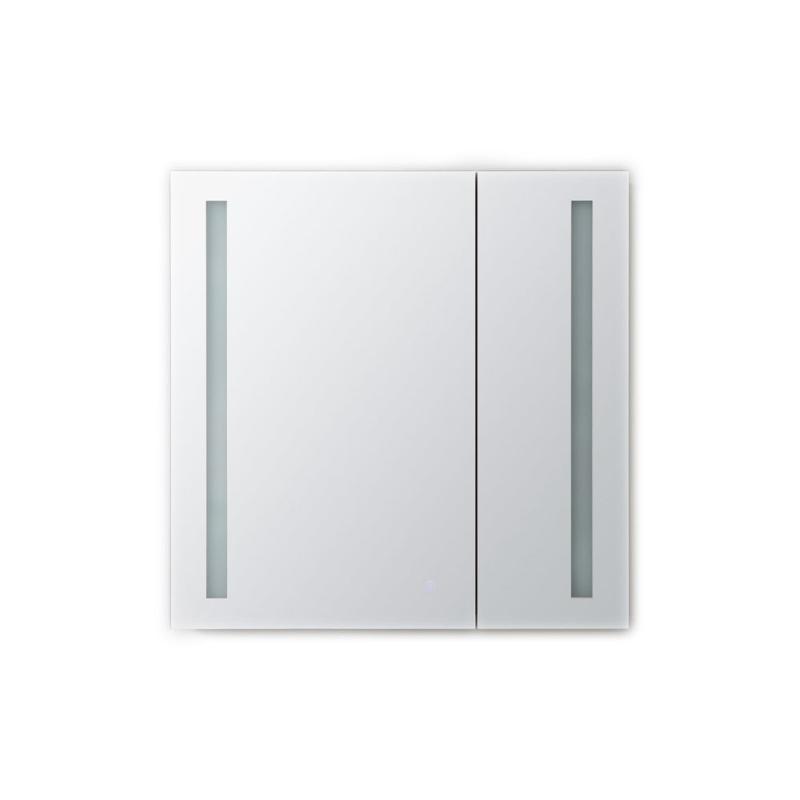 AQUADOM Royale Basic LED Medicine Mirror, Dimmable, Recessed or Surface 30" x 5" x 30"
