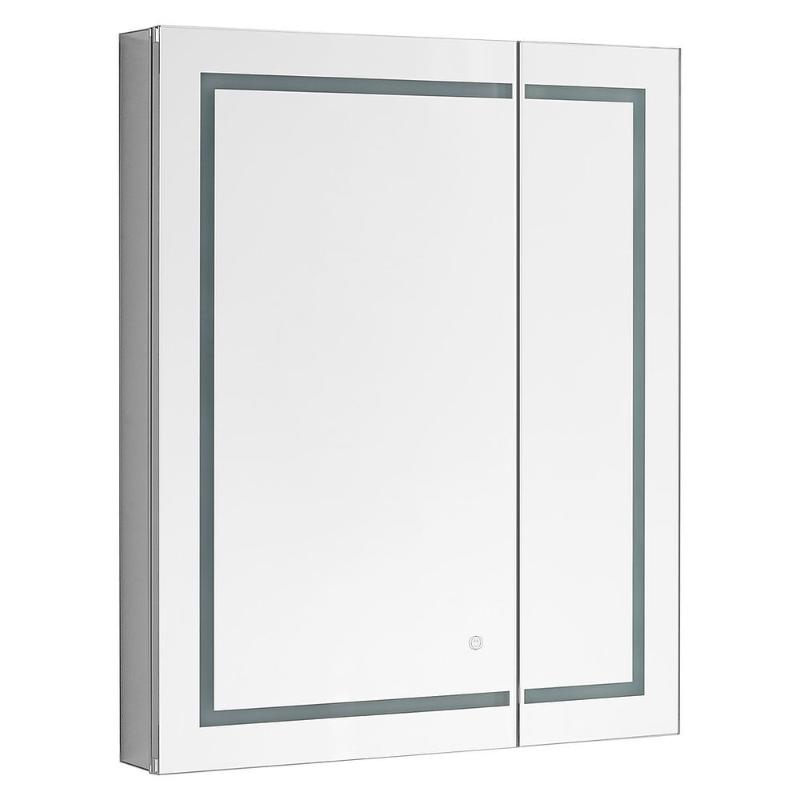 AQUADOM Royale Basic Q LED Medicine Mirror, Dimmable, Recessed or Surface 30" x 5" x 30"