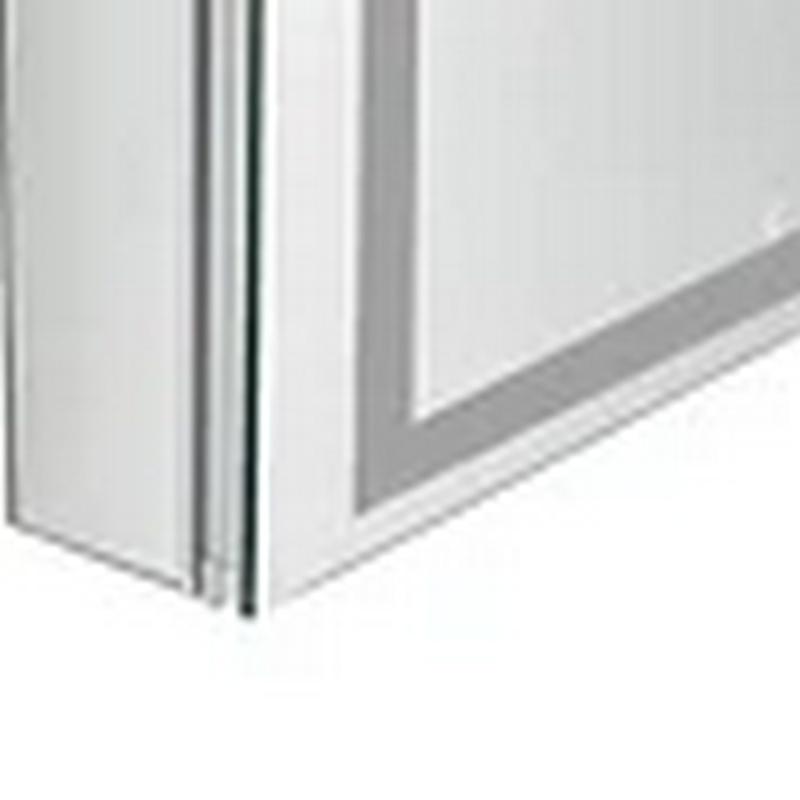 AQUADOM Royale Basic Q LED Medicine Mirror, Dimmable, Recessed or Surface 30" x 5" x 30"
