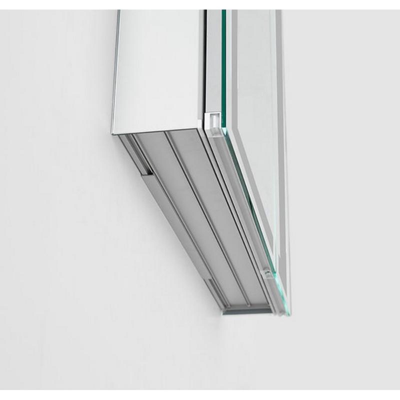 AQUADOM Royale Plus LED Lighted Medicine Cabinet, Anit-Fog, Dimmable, Recessed or Surface 30" x 5" x 36"