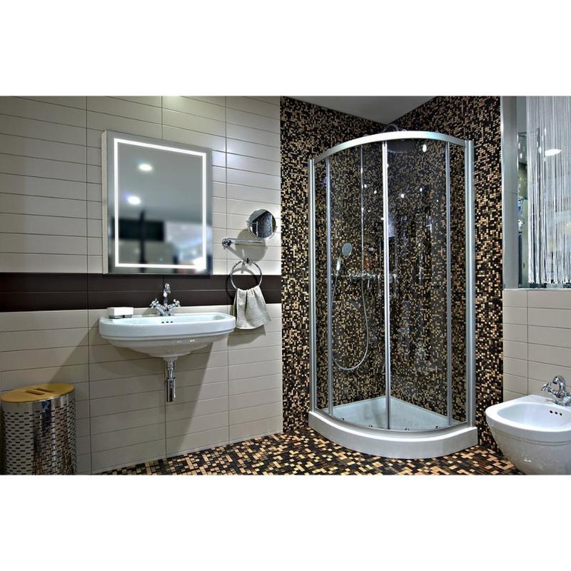 AQUADOM Royale Plus LED Lighted Medicine Cabinet, Anti-Fog, Dimmable, Recessed or Surface 40" x 5" x 30"