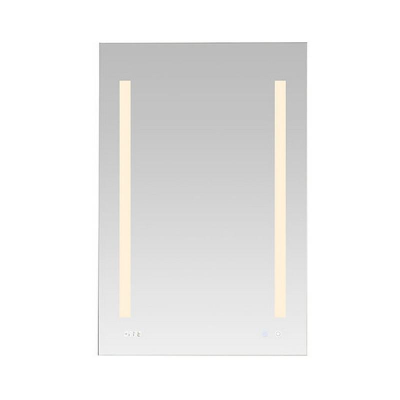 AQUADOM Signature Royale LED Lighted Medicine Cabinet, Anti-Fog, Dimmable, Recessed or Surface 24" x 5" x 30"