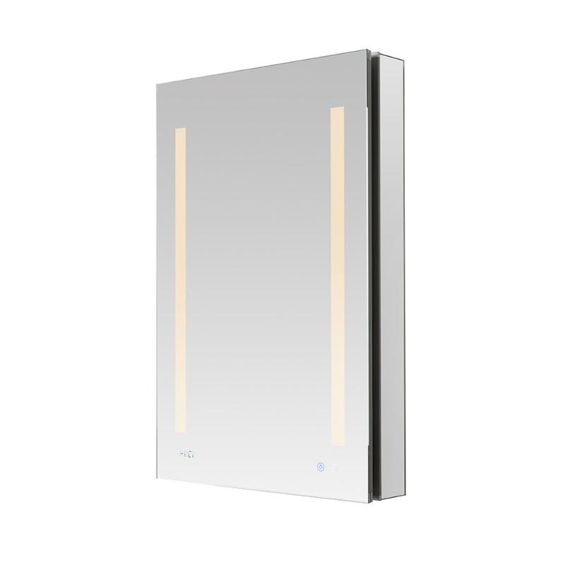 AQUADOM Signature Royale LED Lighted Medicine Cabinet, Anti-Fog, Dimmable, Recessed or Surface 24" x 5" x 30"