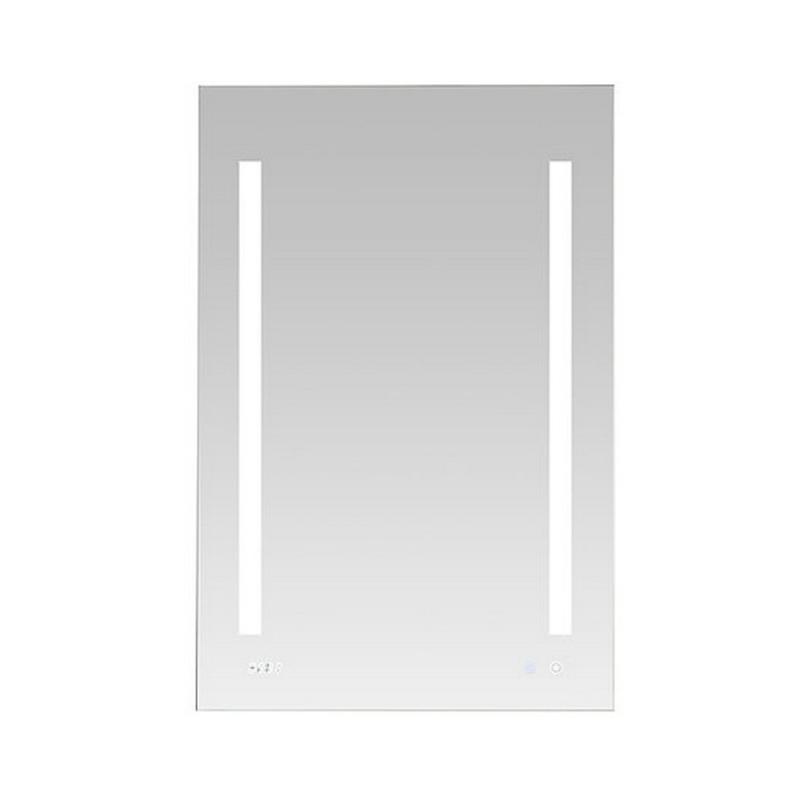 AQUADOM Signature Royale LED Lighted Medicine Cabinet, Anti-Fog, Dimmable, Recessed or Surface 24" x 5" x 40"
