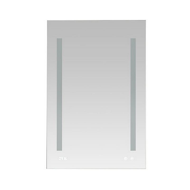 AQUADOM Signature Royale LED Lighted Medicine Cabinet, Anti-Fog, Dimmable, Recessed or Surface 24" x 5" x 40"