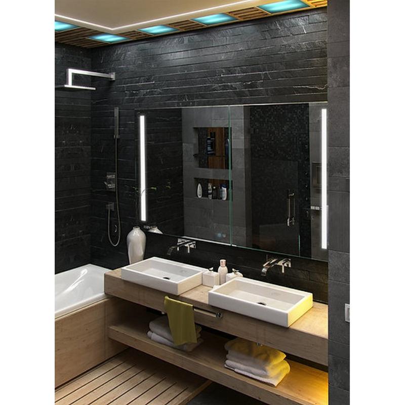 AQUADOM Signature Royale LED Lighted Medicine Cabinet, Anti-Fog, Dimmable, Recessed or Surface 36" x 5" x 30"