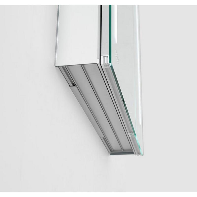 AQUADOM Signature Royale, LED Lighted Medicine Cabinet, Anti-Fog, Dimmable, Recessed or Surface 36" x 5" x 36"