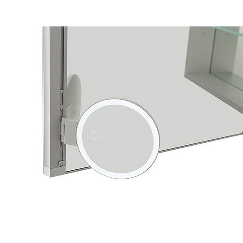 AQUADOM Signature Royale, LED Lighted Medicine Cabinet, Anti-Fog, Dimmable, Recessed or Surface 36" x 5" x 36"