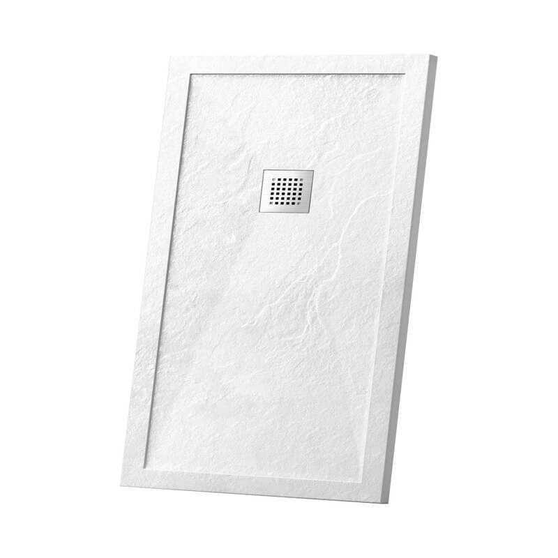 Swiss Madison Terre B Series 48" x 32" Reversible Drain Shower Base