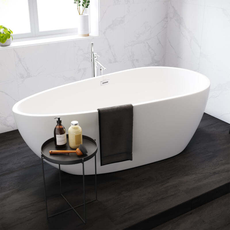 Swiss Madison Monaco 67" Freestanding Bathtub