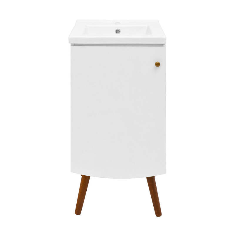 Swiss Madison Manoir 18" Bathroom Vanity in White