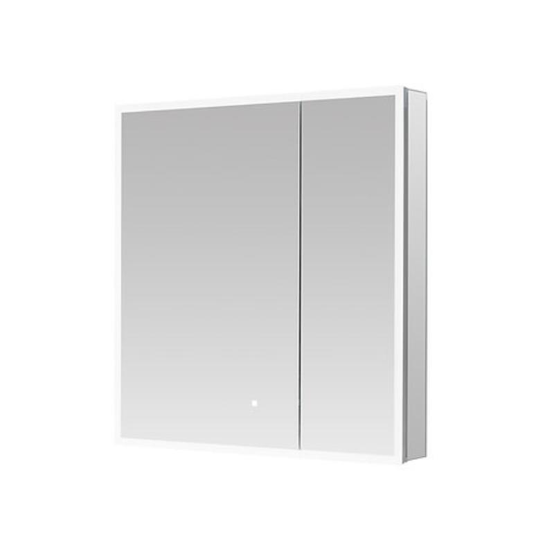 AQUADOM  Edge Royale LED Lighted Medicine Cabinet, Antifog, Dimmable, Recessed or Surface 30" x 5" x 32"