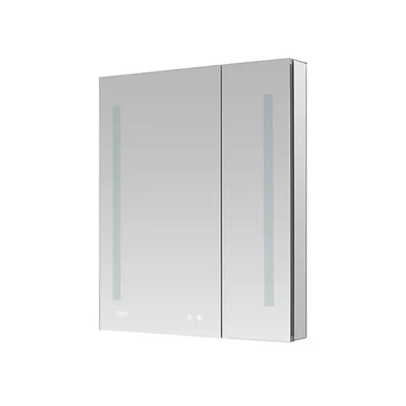 AQUADOM Signature Royale LED Lighted Medicine Cabinet, Anti-Fog, Dimmable, Recessed or Surface 30" x 5" x 36"