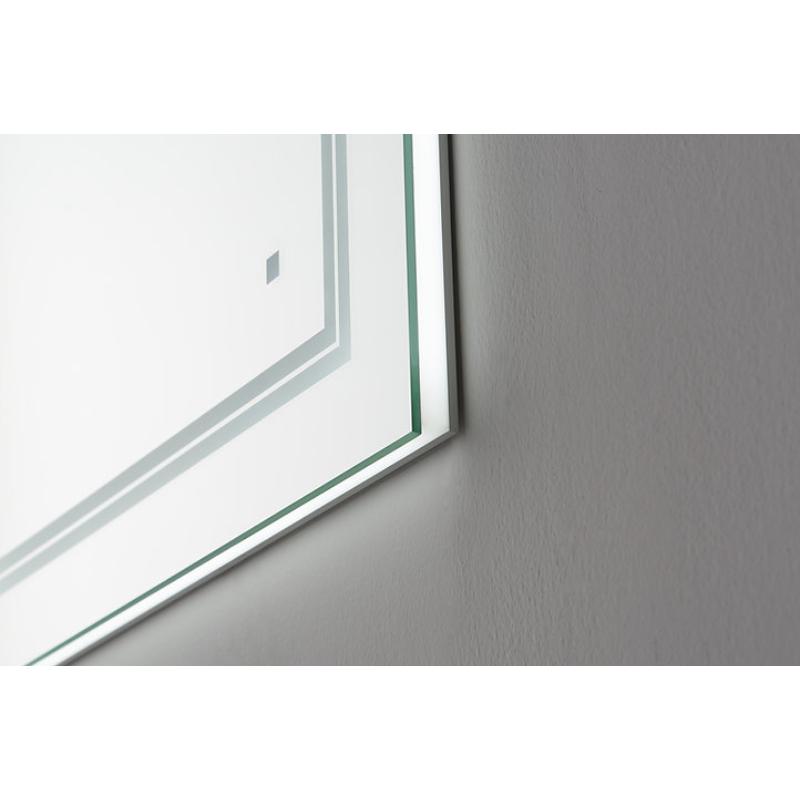 AQUADOM Soho LED Bathroom Vanity, Acrylight Technology, Antifog Dimmable, Moisture Resistant 30" x 1" x 30"