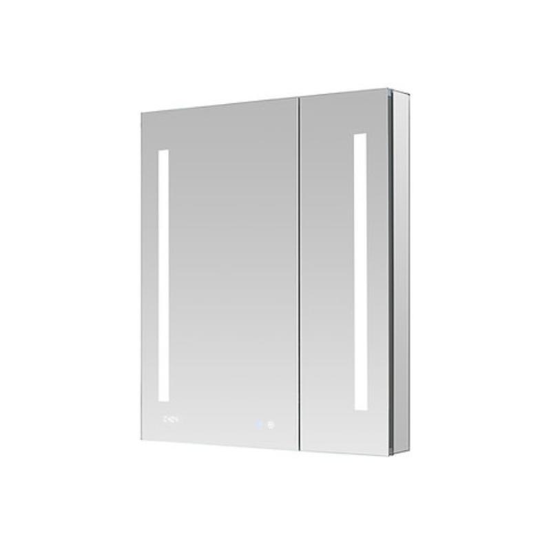 AQUADOM Signature Royale LED Lighted Medicine Cabinet, Anti-Fog, Dimmable, Recessed or Surface 30" x 5" x 30"