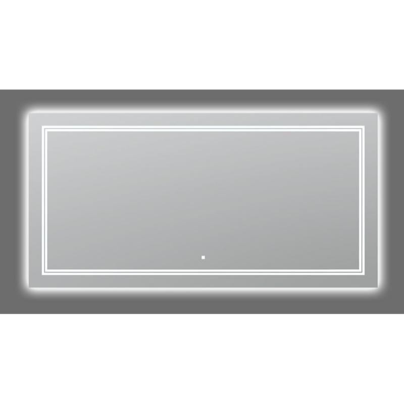 AQUADOM Soho LED Bathroom Vanity, Acrylight Technology, Antifog Dimmable, Moisture Resistant 60" x 1" x 30"