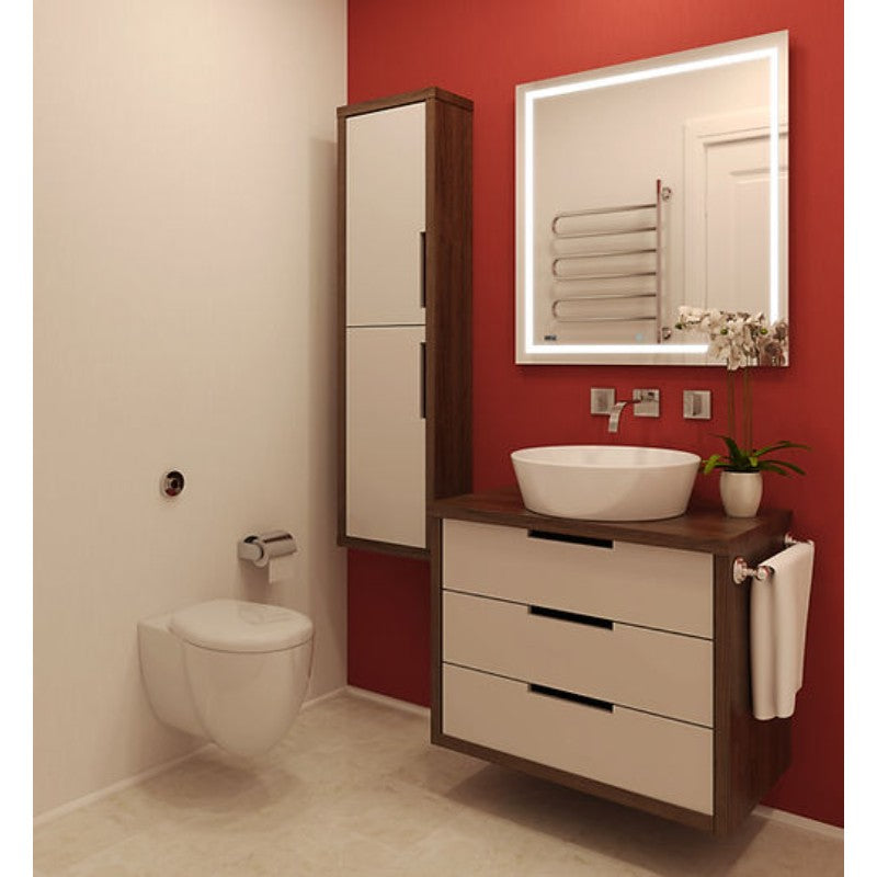 AQUADOM Daytona LED Bathroom Vanity, Anti-Fog, Dimmable, Moisture Resistant 24" x 30"