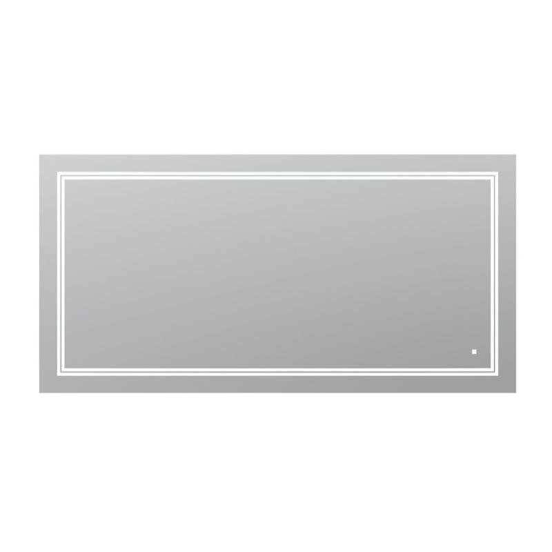AQUADOM Soho LED Bathroom Vanity, Acrylight Technology, Antifog Dimmable, Moisture Resistant 60" x 1" x 30"