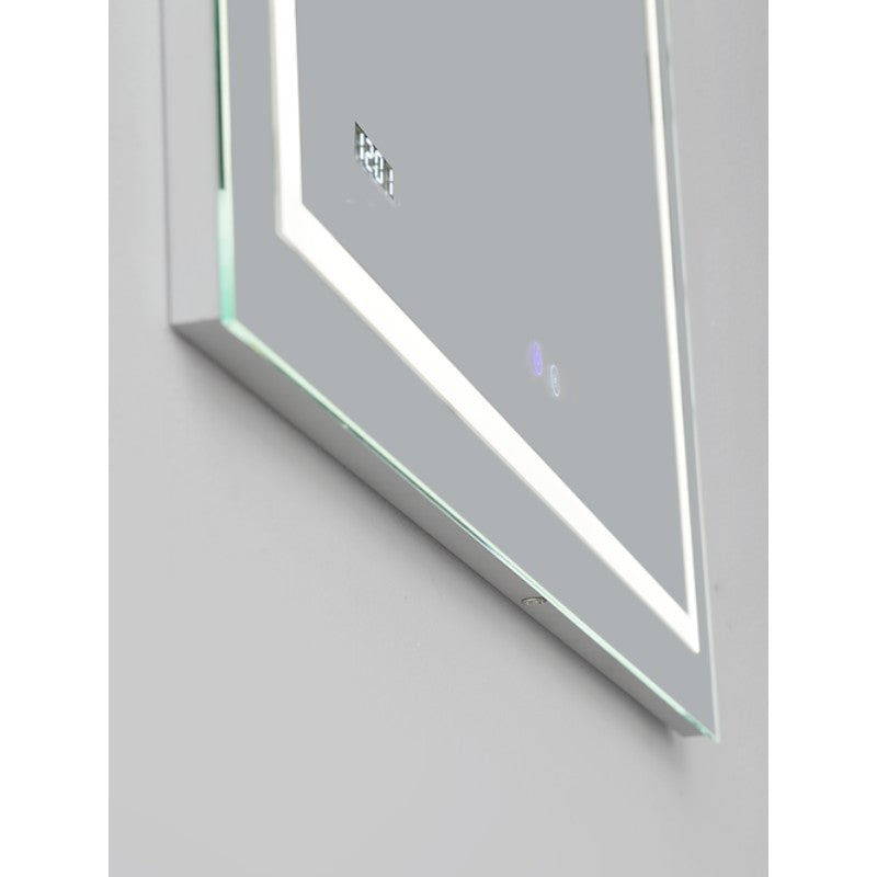AQUADOM Daytona LED Bathroom Vanity, Anti-Fog, Dimmable, Moisture Resistant 24" x 30"