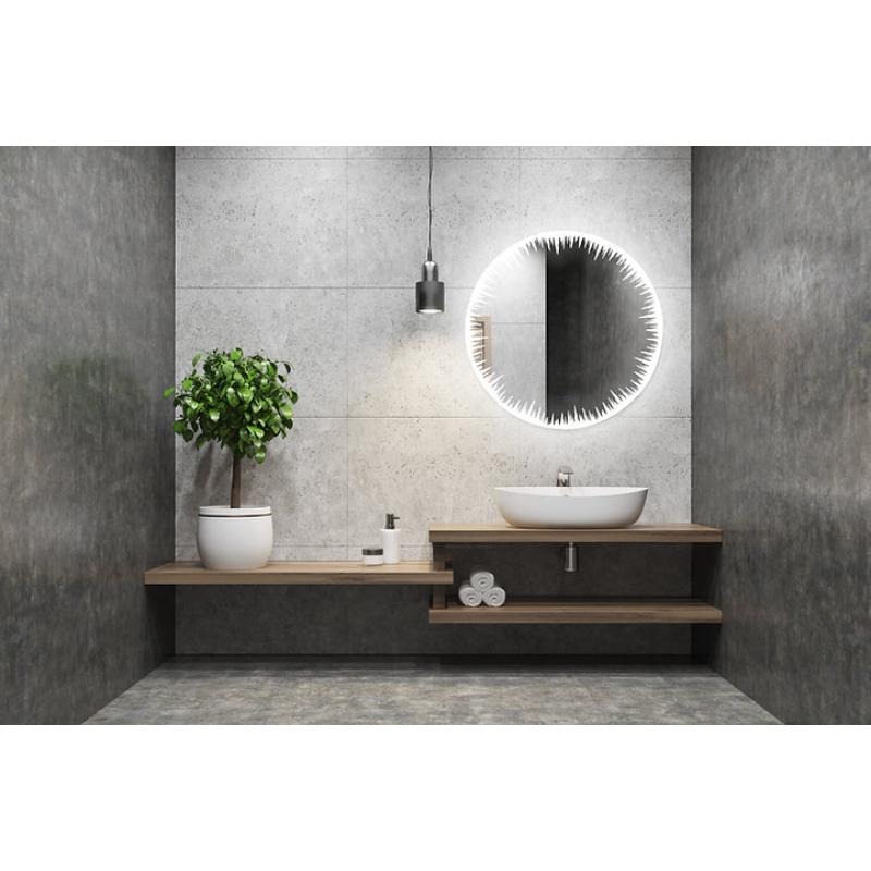 AQUADOM Royale Plus LED Lighted Medicine Cabinet, Anit-Fog, Dimmable, Recessed or Surface 30" x 1.5" x 30"