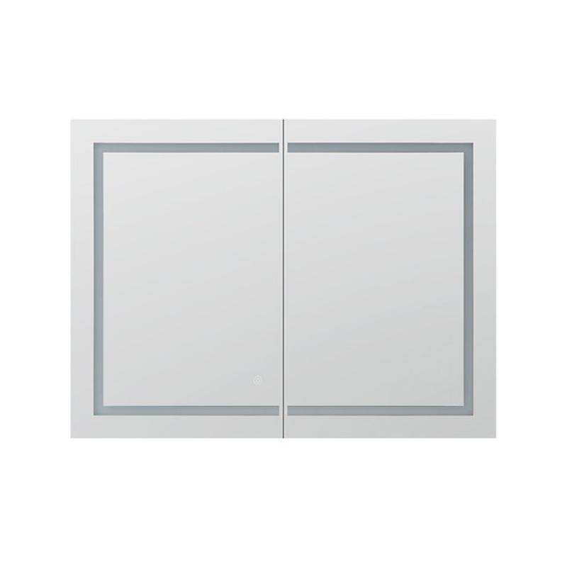 AQUADOM Royale Plus LED Lighted Medicine Cabinet, Anti-Fog, Dimmable, Recessed or Surface 48" x 5" x 36"