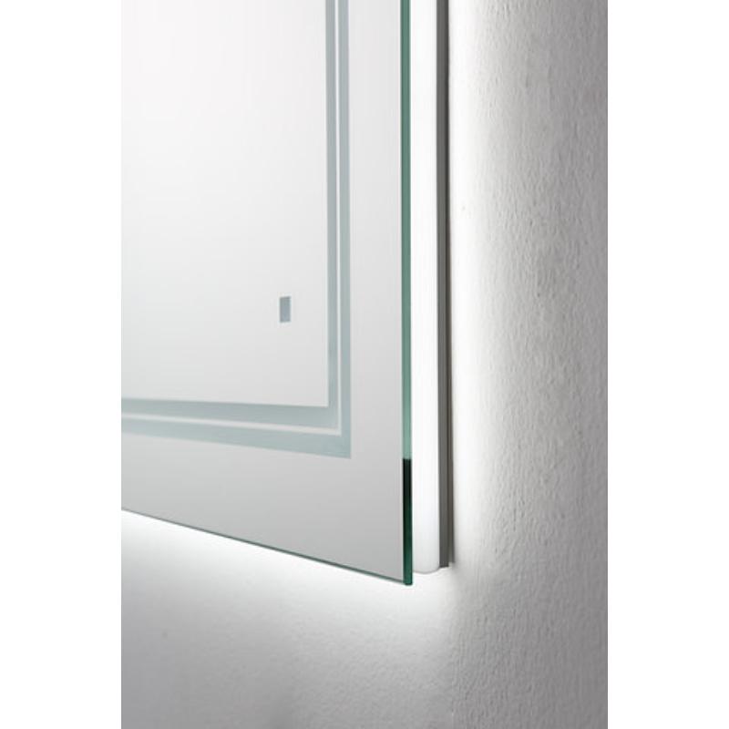 AQUADOM Soho LED Bathroom Vanity, Acrylight Technology, Antifog Dimmable, Moisture Resistant 60" x 1" x 30"