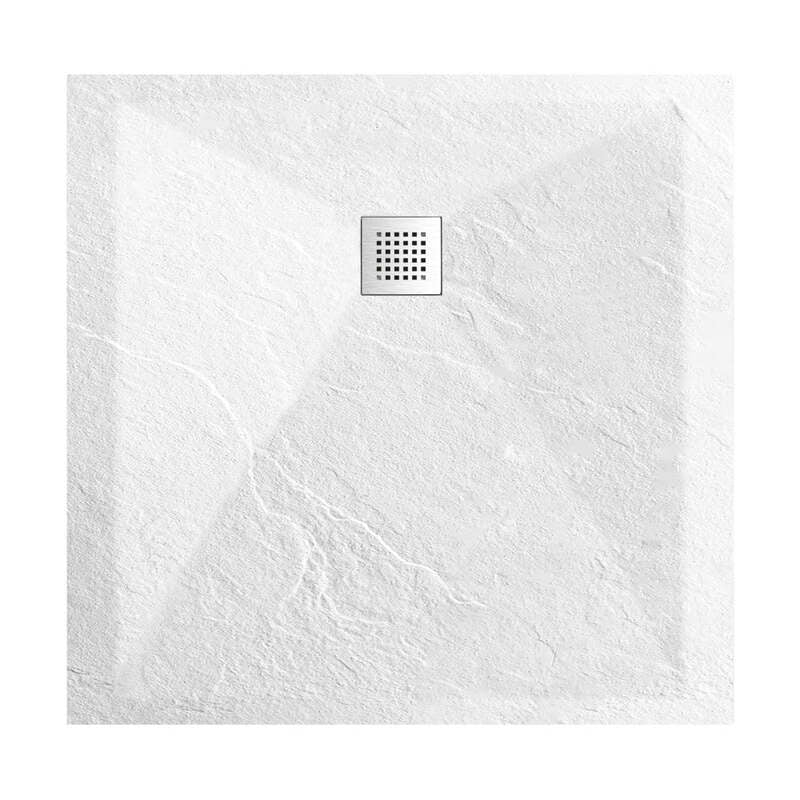 Swiss Madison Terre P Series 36" x 36" Reversible Drain Shower Base