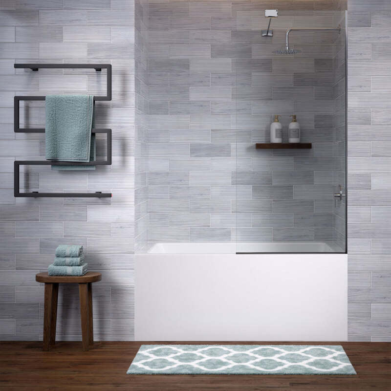 Swiss Madison Voltaire 54" X 30" Right-Hand Drain Alcove Bathtub with Apron