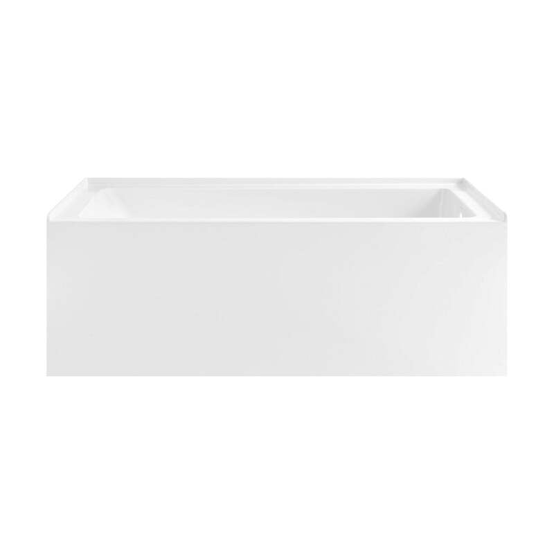 Swiss Madison Voltaire 60" X 32" Right-Hand Drain Alcove Bathtub with Apron