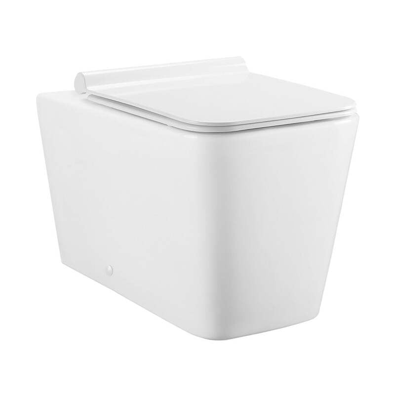 Swiss Madison Concorde Back-to-Wall Square Toilet Bowl