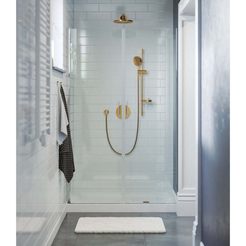 Swiss Madison Voltaire 48" x 36" Acrylic White, Single-Threshold, Right Drain, Shower Base