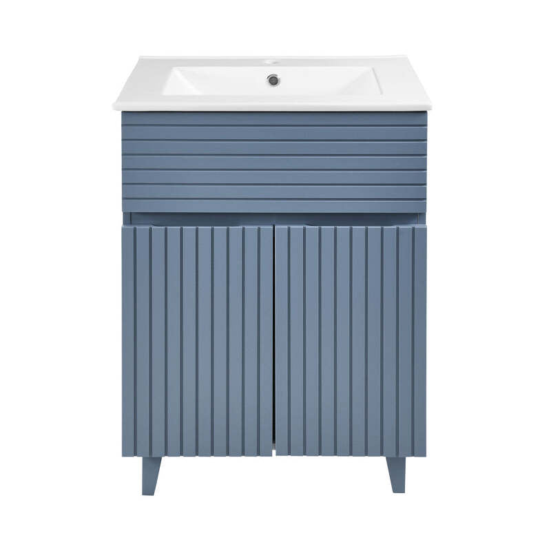Swiss Madison Bernay 24" Bathroom Vanity in Heather